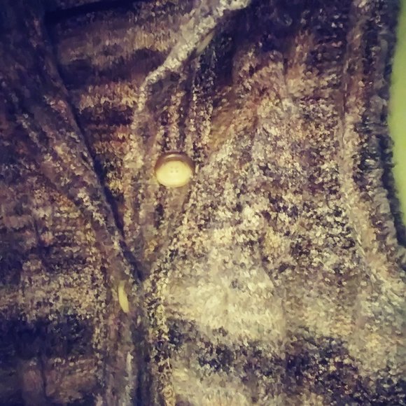 Womens M Tribal Long Sweater Vest - Picture 3 of 8